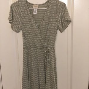 Mint tied dress